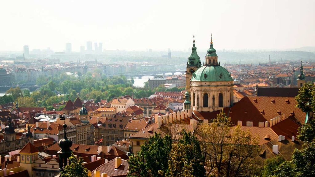 View of Prague